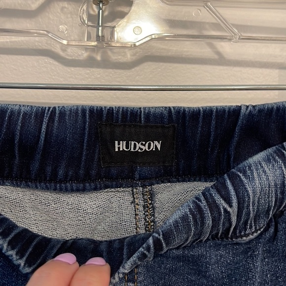 Hudson Boys Seth Jogger Jeans in Indigo Rinse Medium - Picture 4 of 8